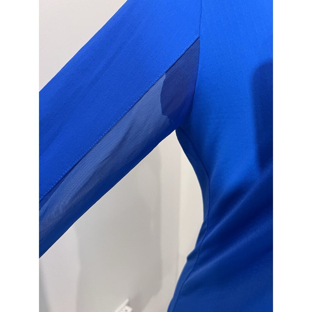 IBKUL Top 1/4 Zip MED. Royal Blue Athleisure UPF 50+ Golf Long Sleeve Eagle - Picture 2 of 10